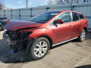 2009 Mazda CX-7 Sport with VIN JM3ER293390226025, listed as a Copart auction lot 47250475 with 219,740 mi miles and Salvage Title. Bid and sale history available at carsss.com. Image 1.