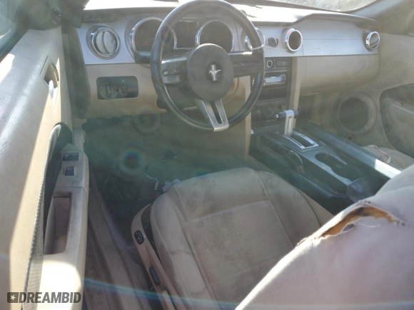 2005 Ford Mustang Deluxe with VIN 1ZVFT84N455258566, listed as a Copart auction lot 86772694 with 234,212 mi miles and Salvage Title. Bid and sale history available at carsss.com. Image 8.