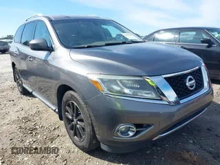 2015 Nissan Pathfinder SV z VIN 5N1AR2MN8FC615197, wystawiony jako IAAI lot #41661899 z przebiegiem 129 417 mil mil oraz . Historia ofert i sprzedaży dostępna na DreamBid. Obrazek 1.