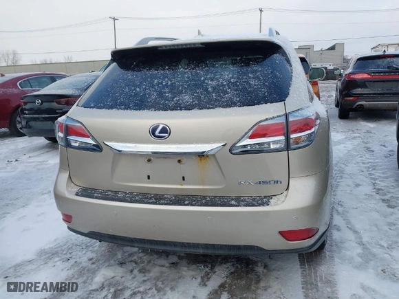 2013 Lexus RX 450h with VIN JTJBC1BA3D2051396, listed as a IAAI auction lot 41470747 with 98,292 mi miles. Bid and sale history available at carsss.com. Image 16.