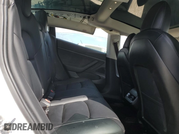 2021 Tesla Model 3 Standard Range Plus with VIN 5YJ3E1EA1MF871986, listed as a Copart auction lot 53389475 with Not Provided miles and Salvage Title. Bid and sale history available at DreamBid. Image 10.