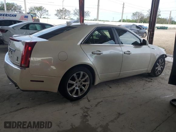 2009 Cadillac CTS AWD w/1SB with VIN 1G6DT57V990151233, listed as a Copart auction lot 71209784 with 96,260 mi miles and Non Repairable. Bid and sale history available at carsss.com. Image 3.