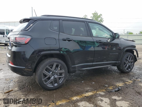 2025 Jeep Compass Limited с VIN 3C4NJDCN0ST540892, выставлен на аукционе Copart как лот 59910355 с пробегом 176 миль миль и Списание • Salvage title. История ставок и продаж доступна на DreamBid. Изображение 3.