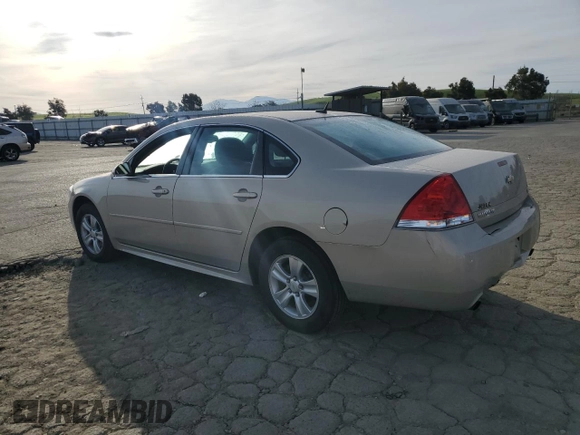 2012 Chevrolet Impala LS Retail with VIN 2G1WA5E30C1264411, listed as a Copart auction lot 46579515 with 90,531 mi miles and Salvage Title. Bid and sale history available at DreamBid. Image 2.