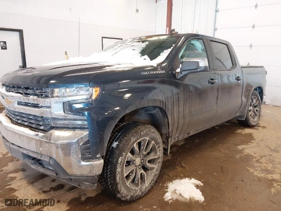 2022 Chevrolet Silverado 1500 LTD LT with VIN 3GCPYJEK0NG196225, listed as a IAAI auction lot 41289537 with 22,093 mi miles. Bid and sale history available at carsss.com. Image 2.