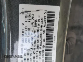2014 Honda Accord Sport with VIN 1HGCR2F53EA116684, listed as a Copart auction lot 79904624 with 224,821 mi miles and Salvage Title. Bid and sale history available at DreamBid. Image 14.
