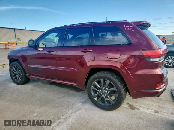 2018 Jeep Grand Cherokee High Altitude with VIN 1C4RJECG3JC489021, listed as a Copart auction lot 59780925 with 108,076 mi miles and Salvage title. Bid and sale history available at DreamBid. Image 2.