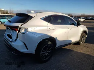 2022 Lexus NX with VIN 2T2ADCEZ8NC002363, listed as a Copart auction lot 87024714 with 26,780 mi miles and Salvage Title. Bid and sale history available at carsss.com. Image 3.