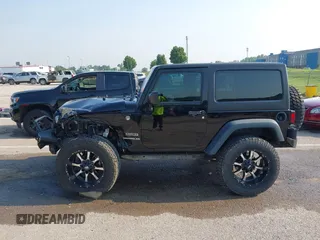 2017 Jeep Wrangler Sport with VIN 1C4AJWAG6HL654592, listed as a IAAI auction lot 42447379 with 61,585 mi miles and . Bid and sale history available at DreamBid. Image 14.
