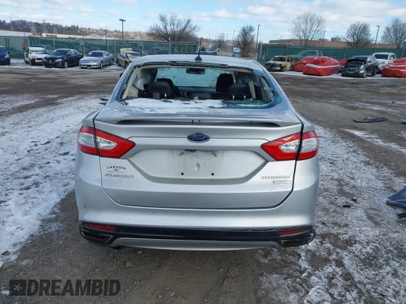 2016 Ford Fusion Titanium with VIN 3FA6P0K96GR101285, listed as a IAAI auction lot 41214633 with 113,633 mi miles and . Bid and sale history available at carsss.com. Image 16.