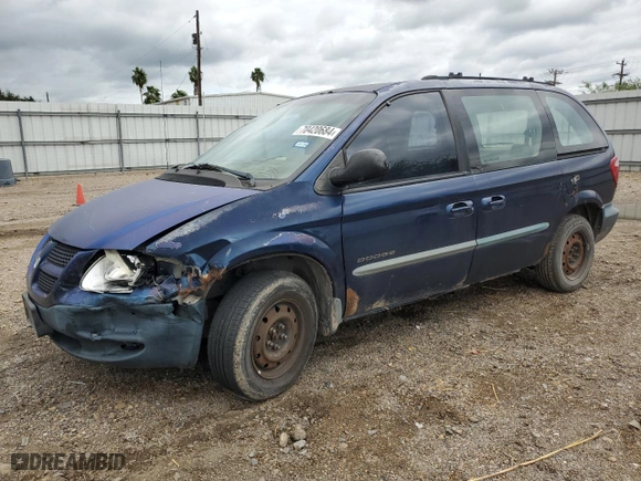 2001 Dodge Caravan SE with VIN 1B8GP25351B156299, listed as a Copart auction lot 70420684 with 218,511 mi miles and Salvage Title. Bid and sale history available at carsss.com. Image 1.
