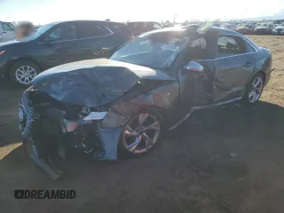 2022 Audi S4 Premium Plus z VIN WAUB4AF40NA020003, wystawiony jako Copart lot #79309934 z przebiegiem Nie podano mil oraz Szkoda całkowita • Salvage title. Historia ofert i sprzedaży dostępna na DreamBid. Obrazek 1.