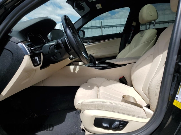 2018 BMW 5 Series 530i with VIN WBAJA5C53JWA37144, listed as a Copart auction lot 51614125 with 108,527 mi miles and Clean Title. Bid and sale history available at carsss.com. Image 7.
