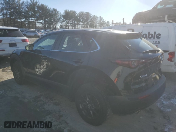 2021 Mazda CX-30 2.5 S with VIN 3MVDMAAL8MM227832, listed as a Copart auction lot 84850164 with 34,710 mi miles and Salvage Title. Bid and sale history available at carsss.com. Image 2.