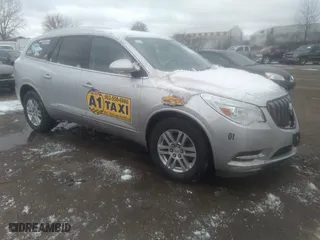 2015 Buick Enclave Convenience with VIN 5GAKRAKD9FJ280638, listed as a IAAI auction lot 41155530 with 144,050 mi miles. Bid and sale history available at carsss.com. Image 1.