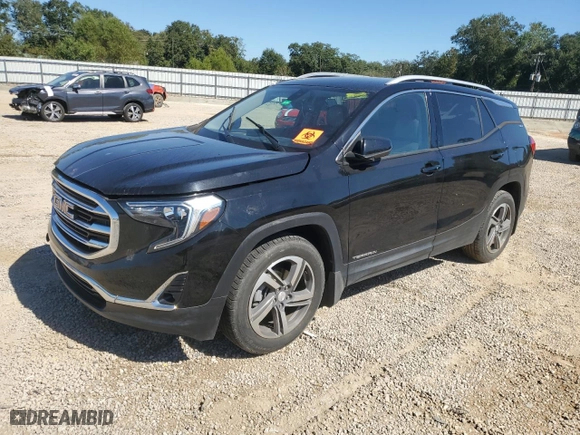 2019 GMC Terrain SLT with VIN 3GKALPEV1KL347971, listed as a Copart auction lot 76368254 with 0 mi miles and Salvage Title. Bid and sale history available at carsss.com. Image 1.