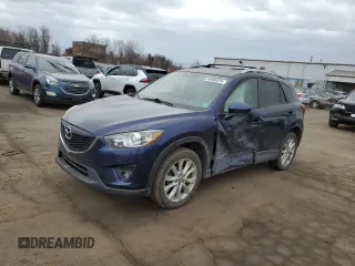 2013 Mazda CX-5 Grand Touring with VIN JM3KE4DE8D0107530, listed as a Copart auction lot 46900225 with 140,386 mi miles and Salvage Title. Bid and sale history available at carsss.com. Image 1.