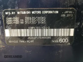 2014 Mitsubishi Lancer ES with VIN JA32U2FU7EU600385, listed as a Copart auction lot 74049164 with 151,272 mi miles and Salvage Title. Bid and sale history available at carsss.com. Image 12.