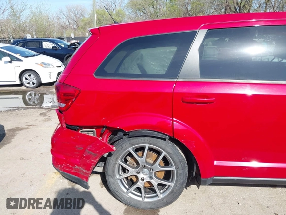 2017 Dodge Journey GT with VIN 3C4PDCEG6HT626337, listed as a IAAI auction lot 41971854 with 72,689 mi miles. Bid and sale history available at carsss.com. Image 6.