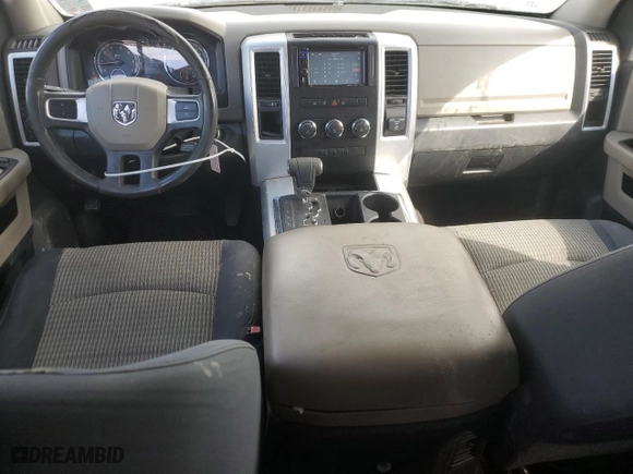 2009 Dodge Ram 1500 SLT with VIN 1D3HB13T19S749245, listed as a Copart auction lot 49701655 with 154,493 mi miles and Salvage Title. Bid and sale history available at carsss.com. Image 8.
