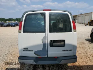 1999 Chevrolet Express Cargo with VIN 1GCHG35R3X1110004, listed as a Copart auction lot 59386095 with 141,925 mi miles and Salvage title. Bid and sale history available at DreamBid. Image 6.
