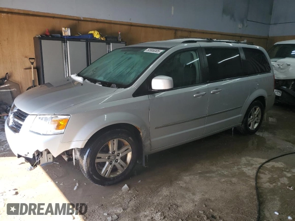 2010 Dodge Grand Caravan Crew with VIN 2D4RN6DX9AR390514, listed as a Copart auction lot 50906305 with 102,729 mi miles and Clean Title. Bid and sale history available at DreamBid. Image 1.