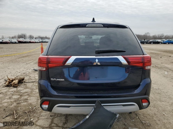 2020 Mitsubishi Outlander ES with VIN JA4AD2A3XLZ047057, listed as a Copart auction lot 44381625 with 67,468 mi miles and Salvage Title. Bid and sale history available at carsss.com. Image 6.