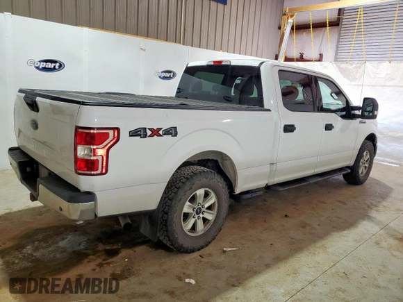 2018 Ford F-150 XL with VIN 1FTFW1E56JKC42977, listed as a Copart auction lot 63255645 with 90,397 mi miles and Clean title. Bid and sale history available at DreamBid. Image 3.