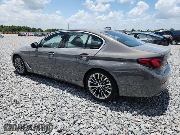 2021 BMW 5 Series 530i xDrive with VIN WBA13BJ00MWX12997, listed as a Copart auction lot 60900435 with 55,064 mi miles and Salvage title. Bid and sale history available at DreamBid. Image 2.