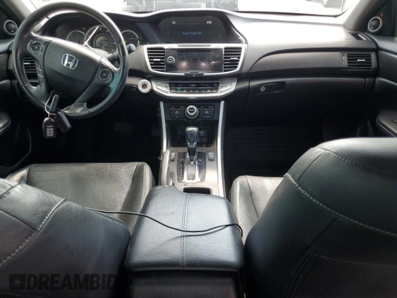 2015 Honda Accord EX-L с VIN 1HGCR2F86FA005509, выставлен на аукционе Copart как лот 63659515 с пробегом 139 745 миль миль и Списание • Salvage title. История ставок и продаж доступна на DreamBid. Изображение 8.