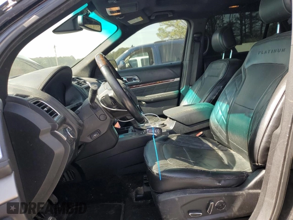 2016 Ford Explorer Platinum with VIN 1FM5K8HT5GGD27746, listed as a Copart auction lot 49656835 with 191,774 mi miles and Salvage Title. Bid and sale history available at DreamBid. Image 7.