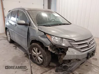 2012 Honda CR-V EX-L with VIN 5J6RM4H79CL019163, listed as a IAAI auction lot 41553771 with 90,582 mi miles. Bid and sale history available at carsss.com. Image 1.