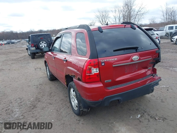 2010 Kia Sportage LX with VIN KNDKGCA32A7701050, listed as a IAAI auction lot 41923879 with 178,614 mi miles and . Bid and sale history available at carsss.com. Image 3.