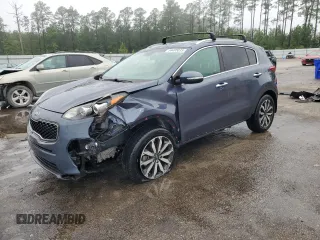 2019 Kia Sportage EX with VIN KNDPN3AC7K7492515, listed as a Copart auction lot 58405035 with 46,903 mi miles and Clean title. Bid and sale history available at DreamBid. Image 1.