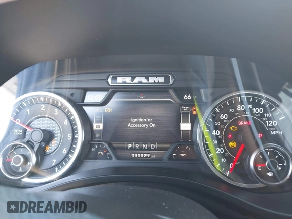 2022 Ram 1500 Big Horn with VIN 1C6RREBG5NN446070, listed as a IAAI auction lot 41971386 with 30,027 mi miles and . Bid and sale history available at DreamBid. Image 7.