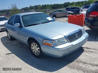 2005 Mercury Grand Marquis LS Premium with VIN 2MEFM75W55X616255, listed as a IAAI auction lot 42006437 with 89,249 mi miles. Bid and sale history available at carsss.com. Image 1.
