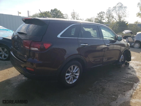 2020 Kia Sorento LX with VIN 5XYPGDA35LG691941, listed as a Copart auction lot 71949944 with 70,753 mi miles and Non Repairable. Bid and sale history available at carsss.com. Image 3.