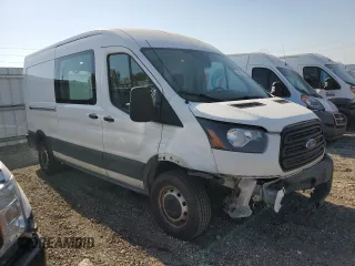 2019 Ford Transit with VIN 1FTYR2CM2KKB66496, listed as a Copart auction lot 87134004 with 190,590 mi miles and Salvage title. Bid and sale history available at DreamBid. Image 4.