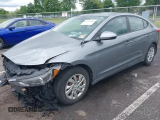 2017 Hyundai Elantra SE with VIN KMHD74LFXHU152646, listed as a IAAI auction lot 42344385 with 91,522 mi miles and . Bid and sale history available at DreamBid. Image 2.