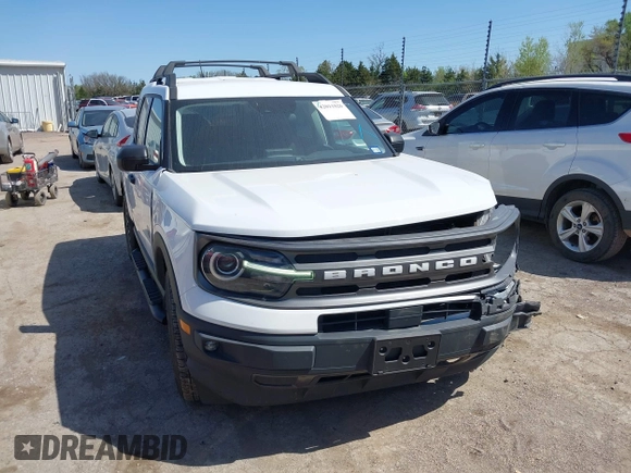 2021 Ford Bronco Sport Big Bend z VIN 3FMCR9B68MRA16053, wystawiony jako IAAI lot #42011026 z przebiegiem 37 814 mil mil oraz . Historia ofert i sprzedaży dostępna na DreamBid. Obrazek 1.