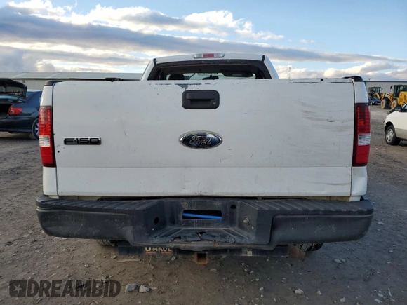 2008 Ford F-150 XL with VIN 1FTRF12218KE16259, listed as a Copart auction lot 81790384 with 325,676 mi miles and Clean title. Bid and sale history available at DreamBid. Image 6.