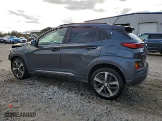 2018 Hyundai Kona Ultimate with VIN KM8K5CA51JU075544, listed as a Copart auction lot 81799114 with 123,096 mi miles and Salvage Title. Bid and sale history available at carsss.com. Image 2.
