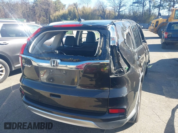 2015 Honda CR-V EX-L with VIN 2HKRM3H77FH545137, listed as a IAAI auction lot 41913116 with 80,057 mi miles. Bid and sale history available at carsss.com. Image 4.