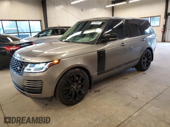 2021 Land Rover Range Rover with VIN SALGR2SU0MA442737, listed as a Copart auction lot 88793625 with 42,356 mi miles and Clean title. Bid and sale history available at DreamBid. Image 1.