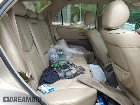 2002 Lexus RX 300 with VIN JTJGF10U320125323, listed as a Copart auction lot 59705155 with 139,158 mi miles and Salvage title. Bid and sale history available at DreamBid. Image 11.