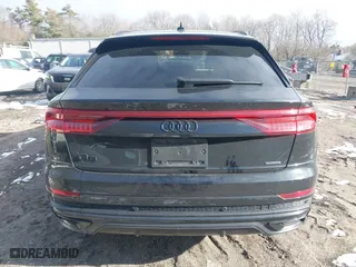 2022 Audi Q8 Premium Plus with VIN WA1EVBF1XND033147, listed as a IAAI auction lot 41197522 with 50,512 mi miles. Bid and sale history available at carsss.com. Image 16.