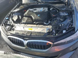 2024 BMW 3 Series 330e with VIN 3MW39FF07R8E10100, listed as a Copart auction lot 74525254 with 0 mi miles and Non Repairable. Bid and sale history available at carsss.com. Image 11.