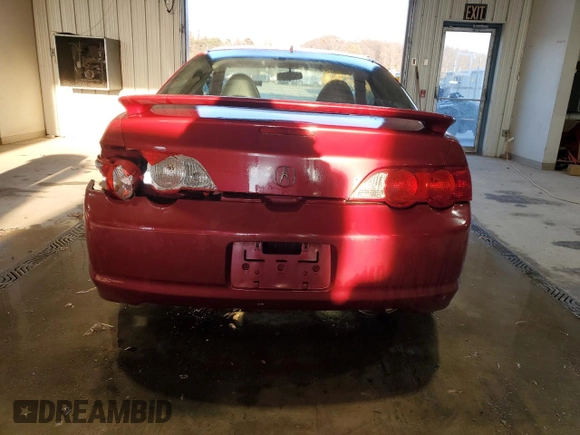 2002 Acura RSX Auto with VIN JH4DC54872C025385, listed as a Copart auction lot 81033264 with 205,653 mi miles and Salvage Title. Bid and sale history available at carsss.com. Image 6.
