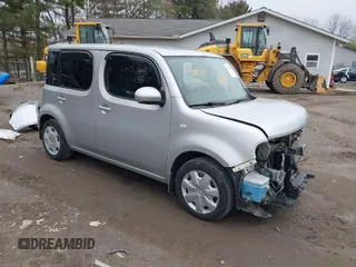 2012 Nissan Cube 1.8 S with VIN JN8AZ2KR8CT252636, listed as a IAAI auction lot 41951848 with 168,798 mi miles. Bid and sale history available at carsss.com. Image 1.