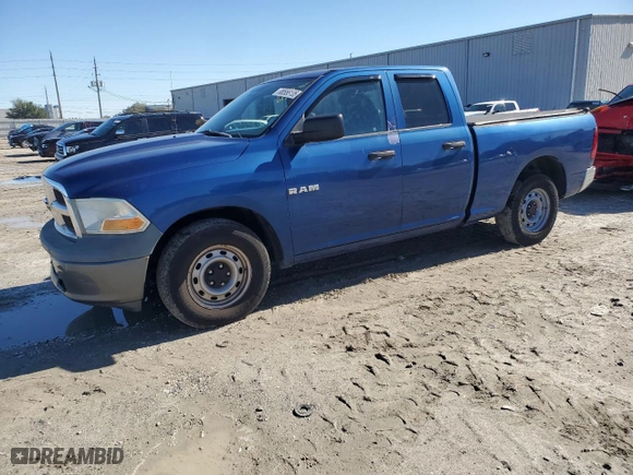 2010 Dodge Ram 1500 SLT with VIN 1D7RB1GP1AS134697, listed as a Copart auction lot 88556135 with 117,836 mi miles and Clean Title. Bid and sale history available at carsss.com. Image 1.